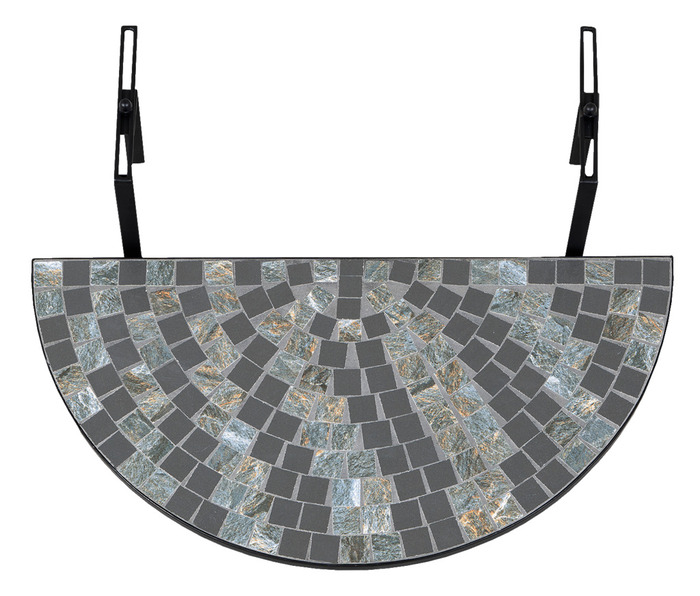 Hengende balkongbord Rom mosaikk 76 x 38 cm - Sunlife